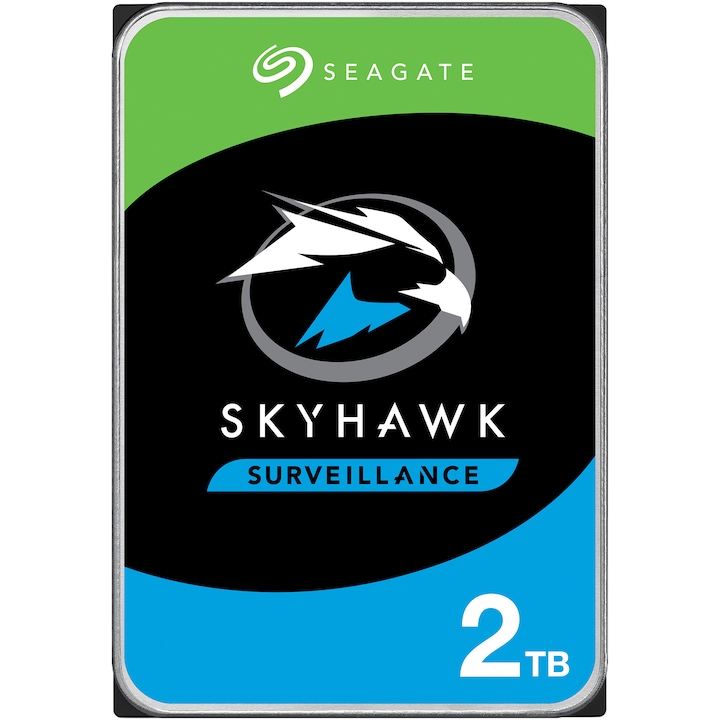 Хард диск Seagate® SkyHawk™, 2TB, 64MB cache, SATA-III