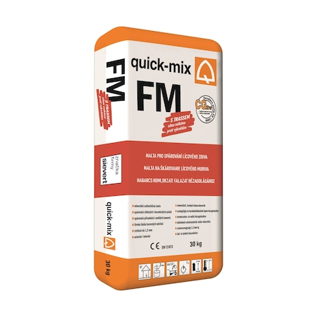 Chit de rosturi semiuscat, cu trass, Quick Mix, gri inchis, 30 kg