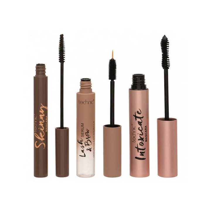 Set Mascara si Ser gene sprancene, Technic