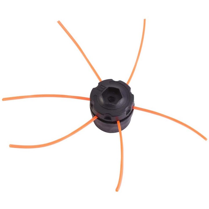 Tambur cu fir plastic, manual, Terra Motors, compatibil cu motocoasa M10x1.25