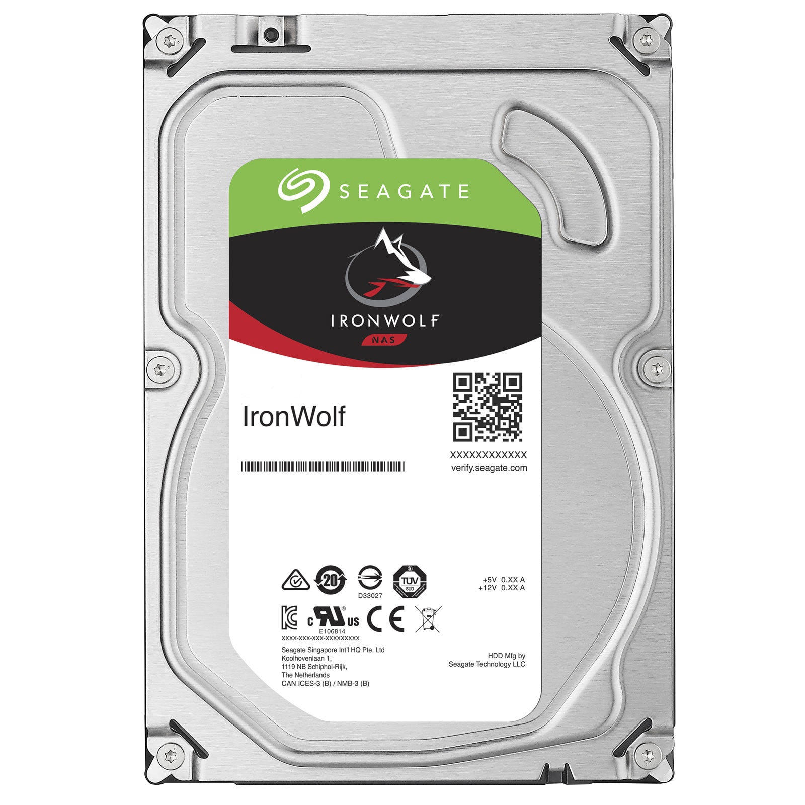HDD Seagate Ironwolf 8TB, 7200rpm, 256MB cache, SATA III