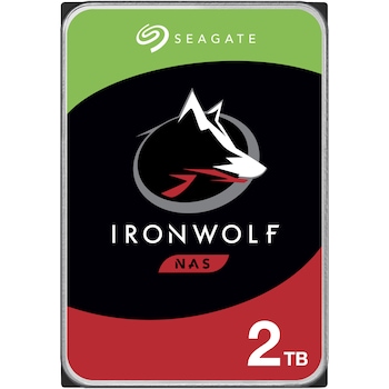 HDD Seagate IronWolf NAS 2TB, 5900rpm, 64MB cache, SATA-III HDD Seagate IronWolf NAS 2TB, 5900rpm, 64MB cache, SATA-III