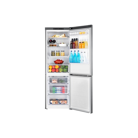 Combina frigorifica Samsung RB33J3030SA/EF, 328 l, Clasa F, No Frost, Compresor Digital Inverter, H 185 cm, Metal Graphite