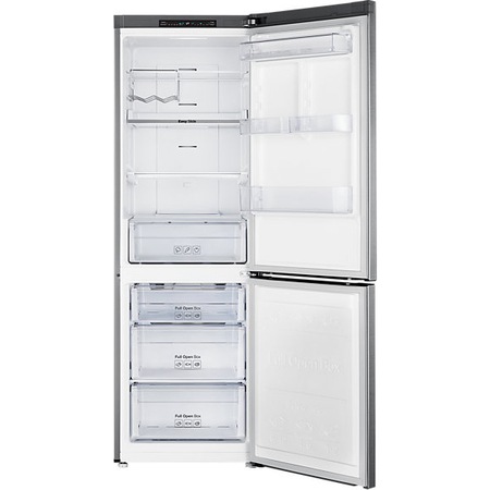 Combina frigorifica Samsung RB33J3030SA/EF, 328 l, Clasa F, No Frost, Compresor Digital Inverter, H 185 cm, Inox
