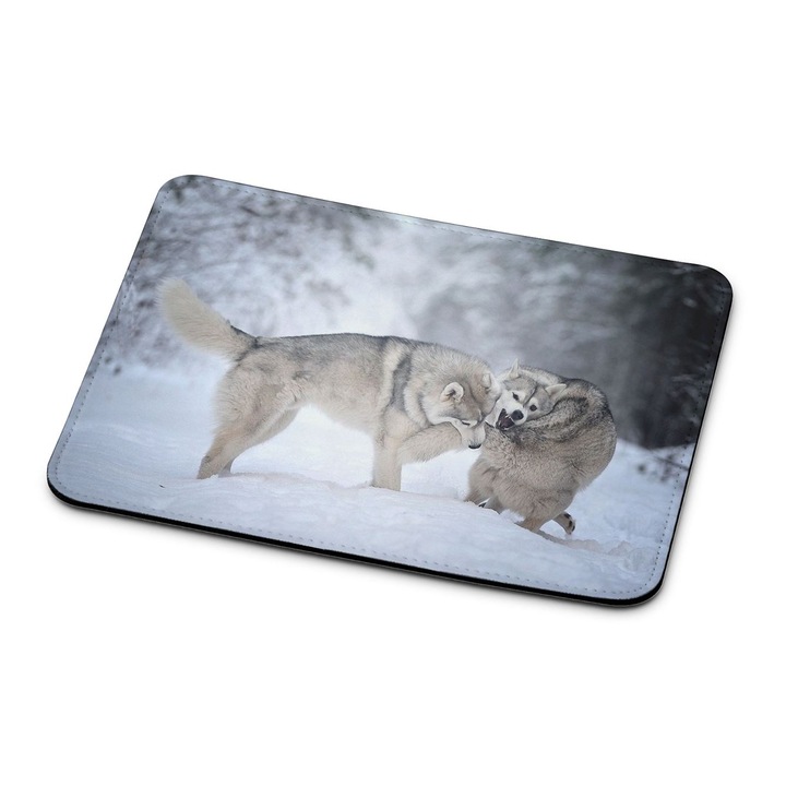 Snow Dog 3022 mouse pad premium