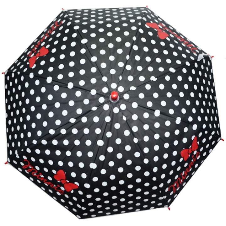 E Plus M Girls Esernyő, Minnie Mouse 015339-02, fekete, Univerzális, Fekete