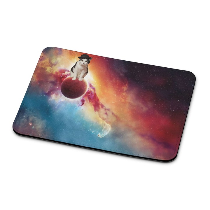 Mouse Pad Premium Cat in Space 2022