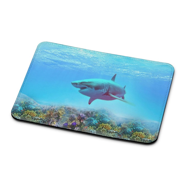 Mouse pad premium Great White Shark 2522