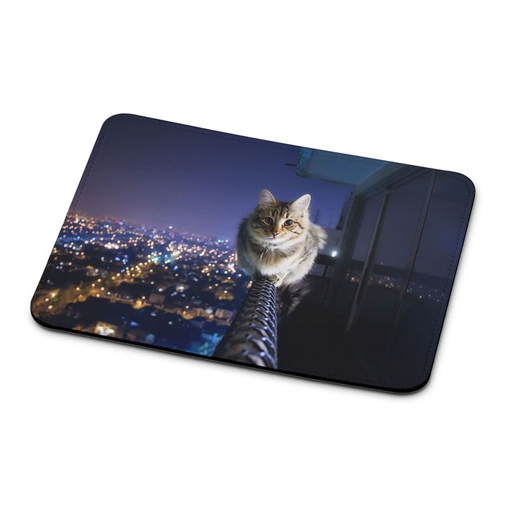 Artistic cat kitten 4722 mouse pad premium