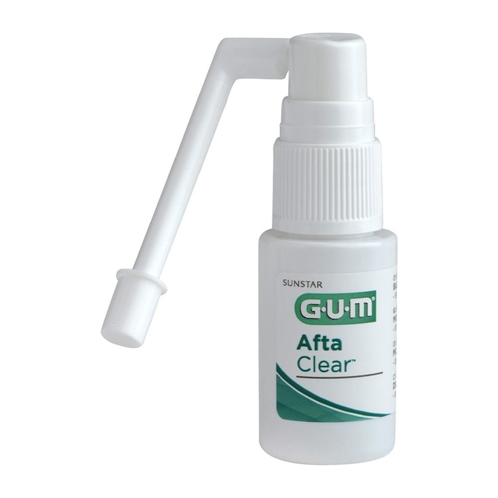 Oral Spray, Gum, AftaClear, за лечение на афти, 15 мл