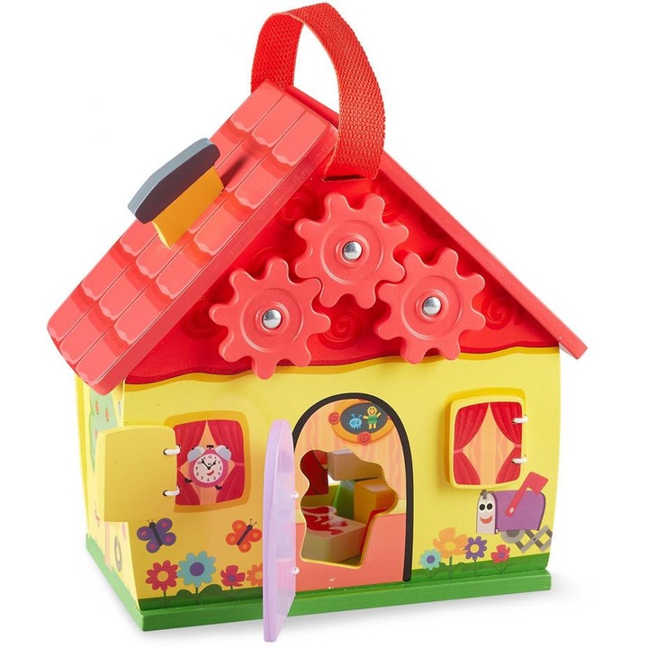 Дървена къщичка с активности, Melissa & Doug