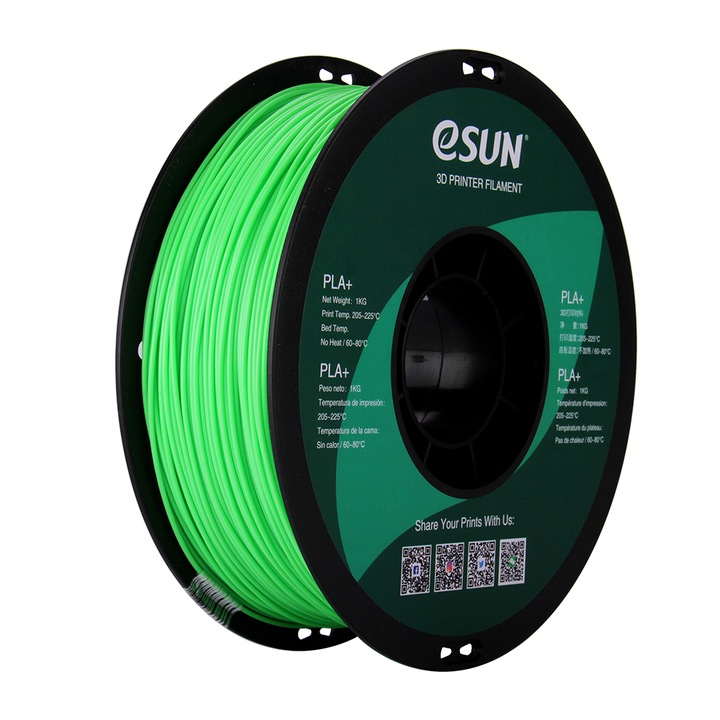 Filament eSun PLA+ Verde Peak 1.75 mm 1Kg