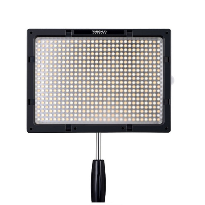 Yongnuo YN600S, 600 LED paneles, fotó-videólámpa, CRI 95, 5500k színhőmérséklettel