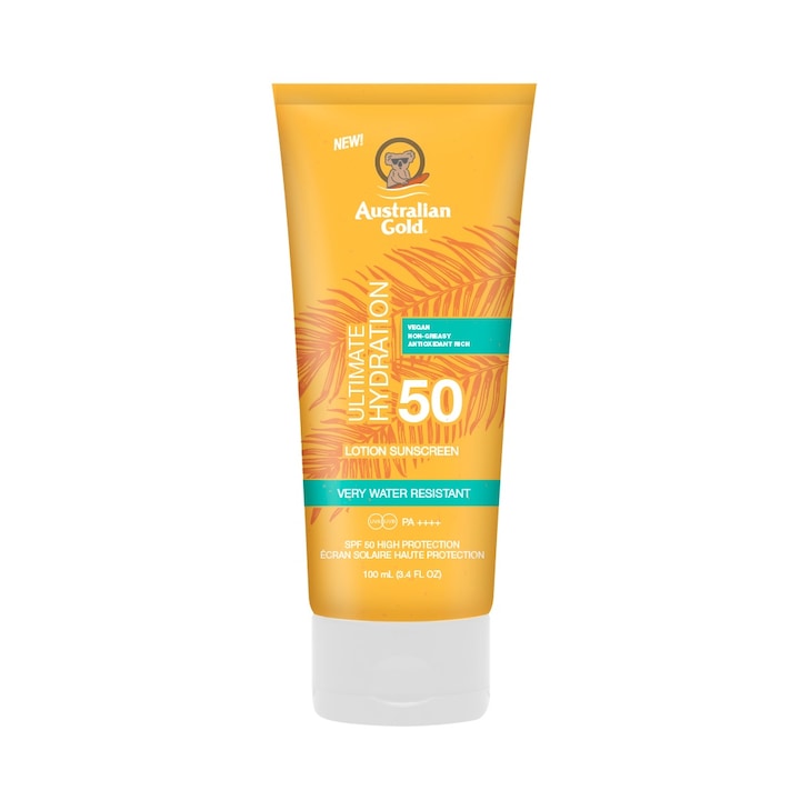 Lotiune de protectie solara Australian Gold, Ultimate Hydration, Spf 50, 100ml