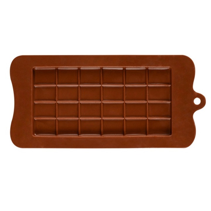 Original Deals Szilikon forma, házi csokoládéhoz, cukorkákhoz, zselékhez vagy jégkockákhoz, tábla, 21 x 10 x 1 cm