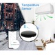 Smart IR WiFi дистанционно управление, TV A/C управление, Tuya Smart приложение, съвместимо с Alexa и Google Assistant, Universal, Черен