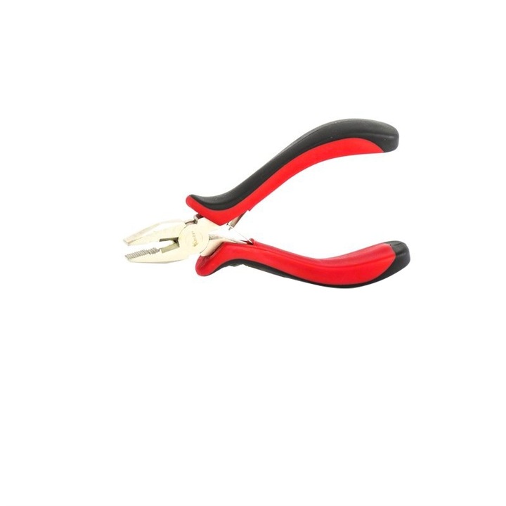 Kombinált fogó "Mini" 130 mm, nikkel bevonat, dupla-betétes nyél MTX