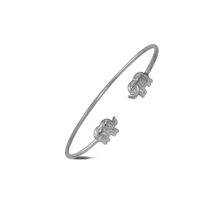 925‰ ezüst karperec elefánt 19-20,5 cm