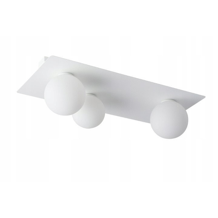 Аргонов полилей с 3 източника на светлина, SIGMA, стомана, бял, G9, 19x62 см