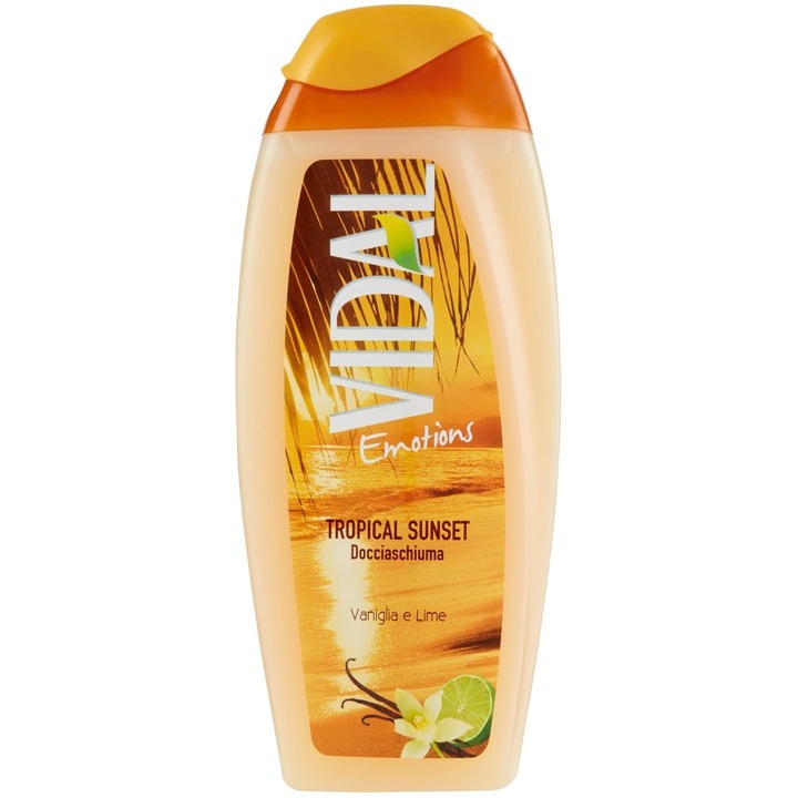 Vidal trópusi naplemente vanília és lime tusfürdő 250ml