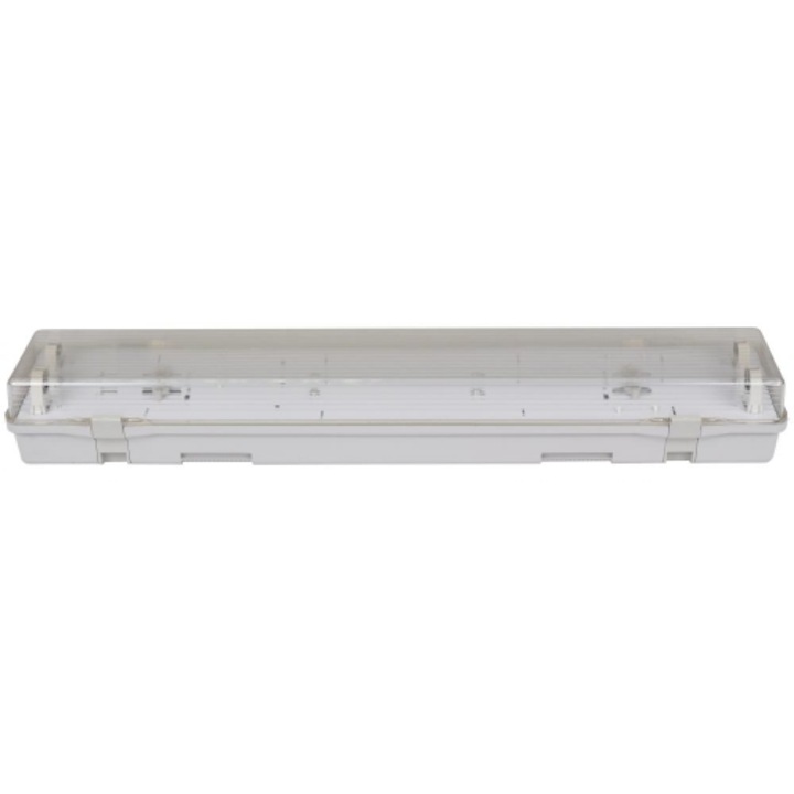 Corp de Iluminat Profesional pentru Tub LED 2x36W, dulie G13, Aparent, 1275x96x58 mm, IP65