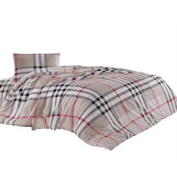 Lenjerie de pat 1 persoana 140x220 cm, 100% bumbac satinat Lenjerie de pat 1 persoana 140x220 cm, 100% bumbac satinat