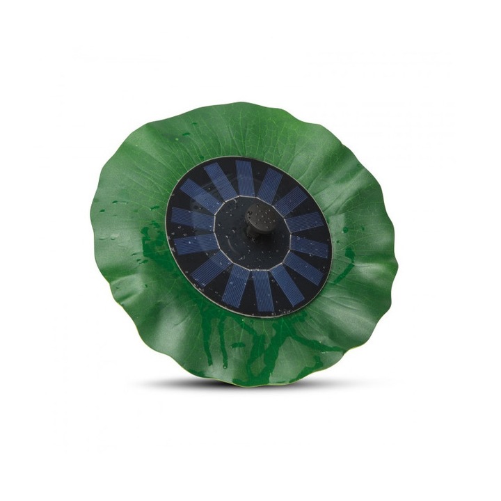 Szolár szökőkút - lótuszlevél - 285 x 285 mm