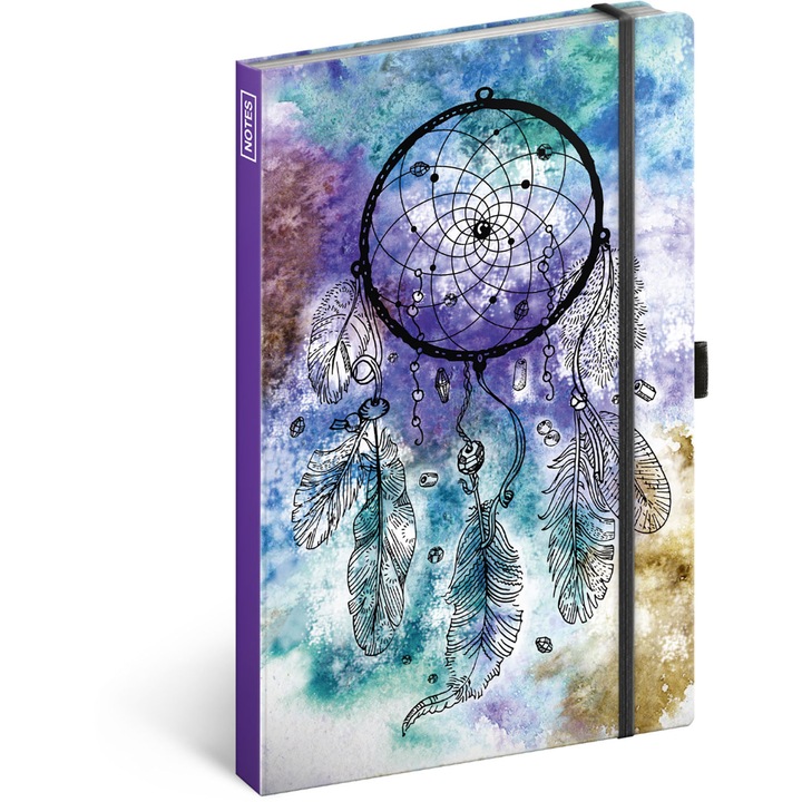 Notesz Dream Catcher, vonalas, 13 × 21 cm