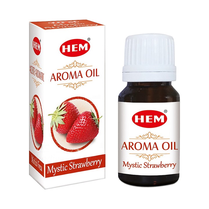 Ulei aromaterapie Mystic Capsuni 10ml, ulei parfumat HEM