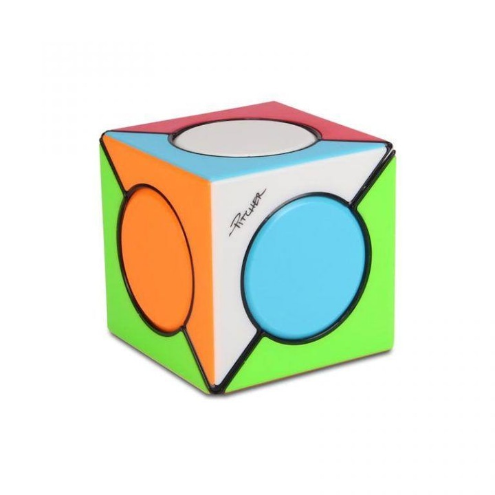 Mágikus kocka QiYi Six Spot Speedcube, matrica nélküli , 338CUB