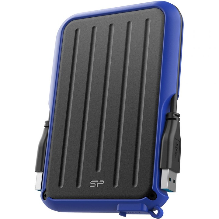 Silicon Power 1TB 2,5" USB3.2 Armor A66 Blue, 196209, Winchester (külső)