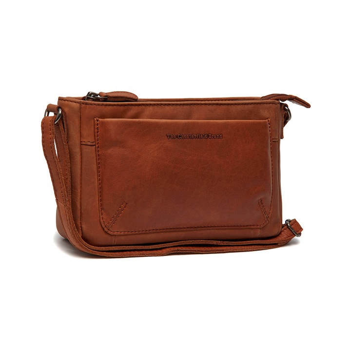 Geanta dama din piele naturala, The Chesterfield Brand, Southampton, Maro coniac