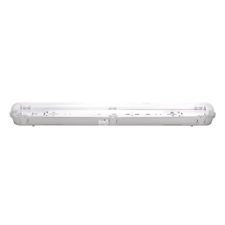 Професионално електронно осветление за луминесцентна тръба 1x36W, цокъл G13, видимо, 1260x64x83 mm, IP65