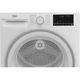 Сушилня Beko B3T42242, Термопомпа, 8 кг, 15 програми, Клас C, RecycledDry, Мотор ProSmart™ Inverter, OptiSense, Aquawave®, Бял