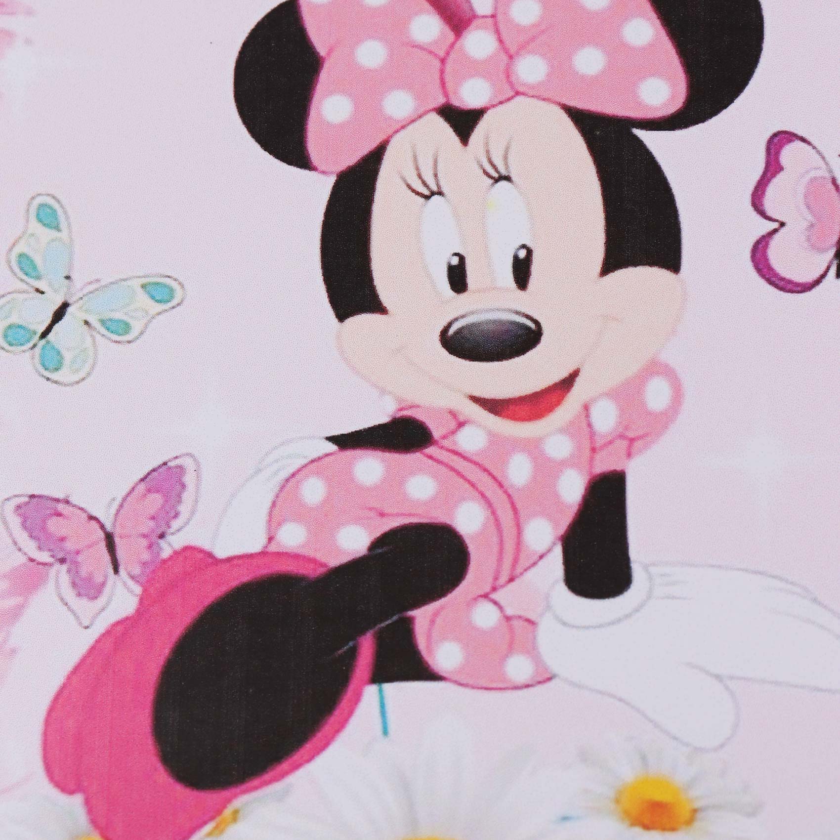 Tavita Rotunda Cu Minnie Mouse Pentru Taierea Motului 30 Cm Dantela Ivoire 6 Piese REC1969