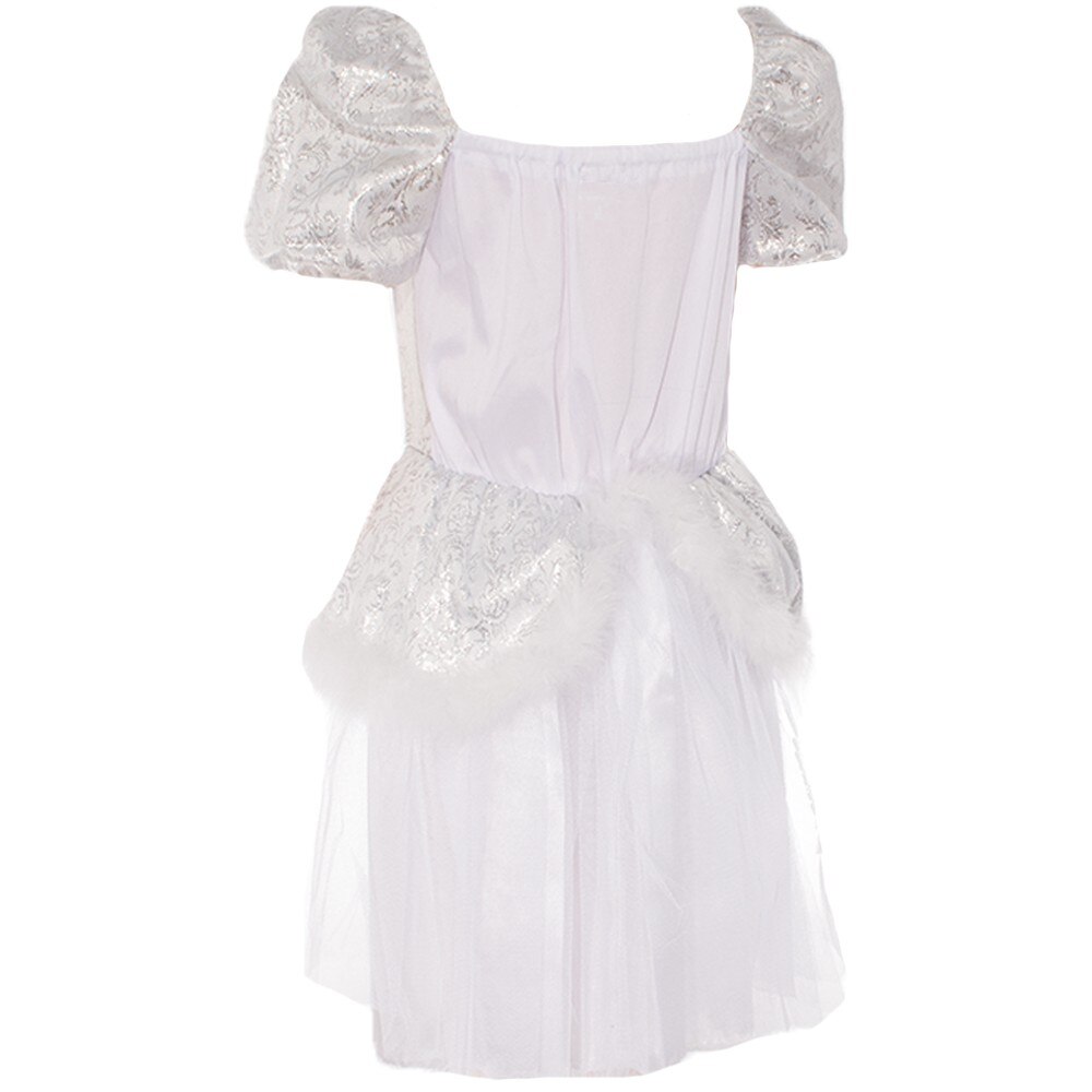 Rochita Printesa Luciana, copii, alb-gri, 7-10 ani