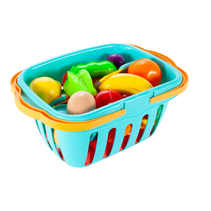 Malplay zöldség és gyümölcstál játék