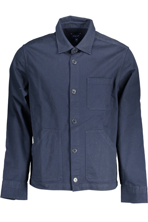 Риза, Gant, 9218342, лого, синьо, Син, S