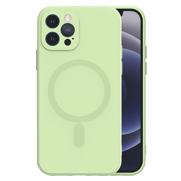 Husa pentru iPhone 11 Pro mag silicone case mint