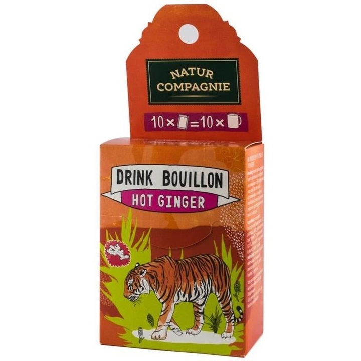 Supa Bio la Plic cu Ghimbir si Piper Cayenne Natur Compagnie 50gr