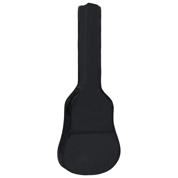 vidaXL fekete szövet gitártok 1/2-es klasszikus gitárhoz 94x35 cm 70157