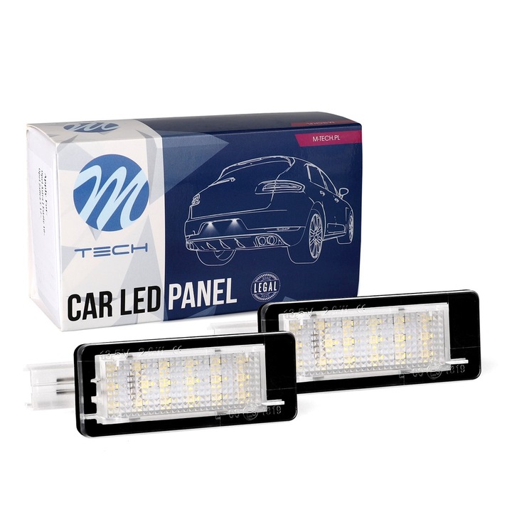 Rendszámtábla világítás LED-es CLP122 - Renault