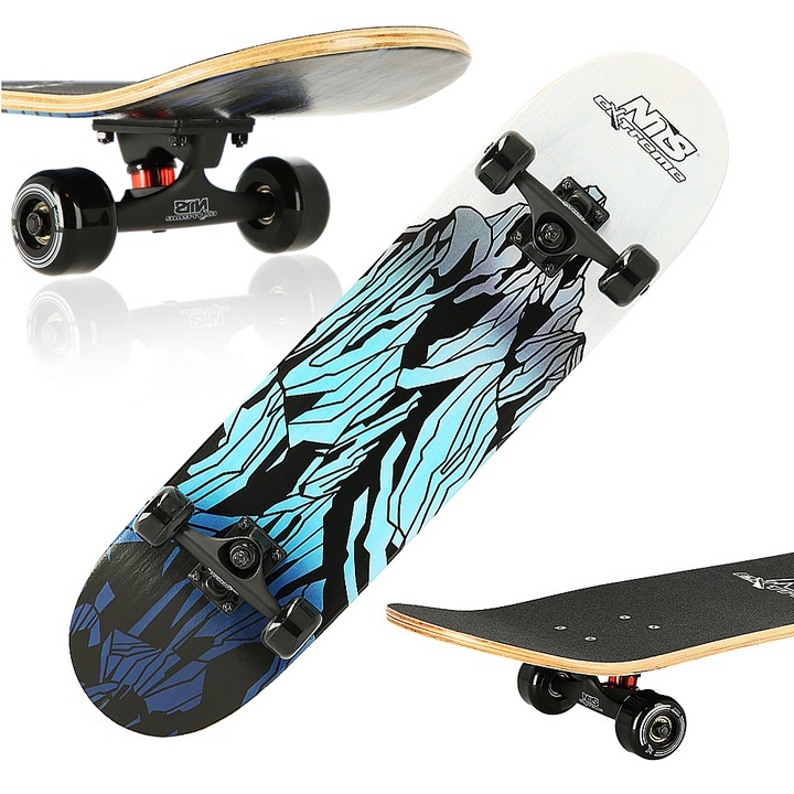 Skateboard Nils Extreme CR3108SA Mountain, ABEC-7, 78 x 20 cm