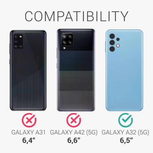Husa pentru Samsung Galaxy A32 5G, Silicon, Verde, 54328.169