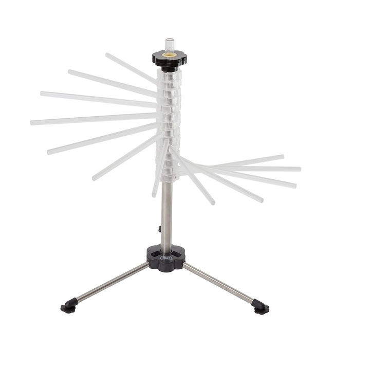 Uscator de Paste, Gourmeo, Maxim 2 kg, Transparent/Inox