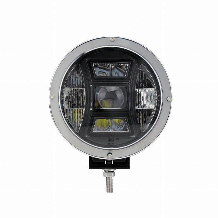 Panou led halogen rotund, M-tech, 70 W, 32 V, 23 cm