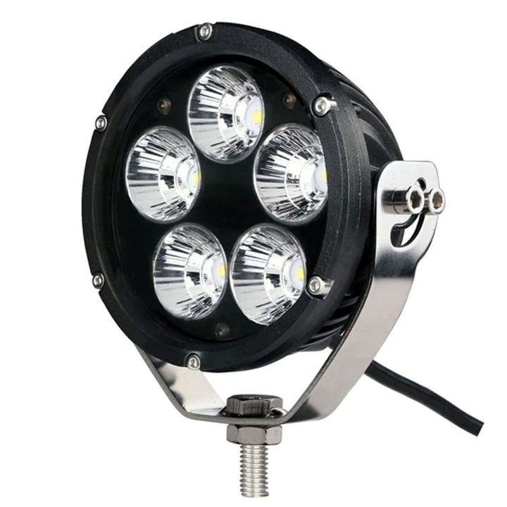 Panou led rotund M-tech, halogen, 50 W, 30 V, 110 x 110 x 64 mm