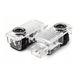 Комплект от 2 LED лампи с лого, Audi A3/A4/A5/A6/A7/Q3/Q5/Q7