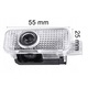 Комплект от 2 LED лампи с лого, Audi A3/A4/A5/A6/A7/Q3/Q5/Q7