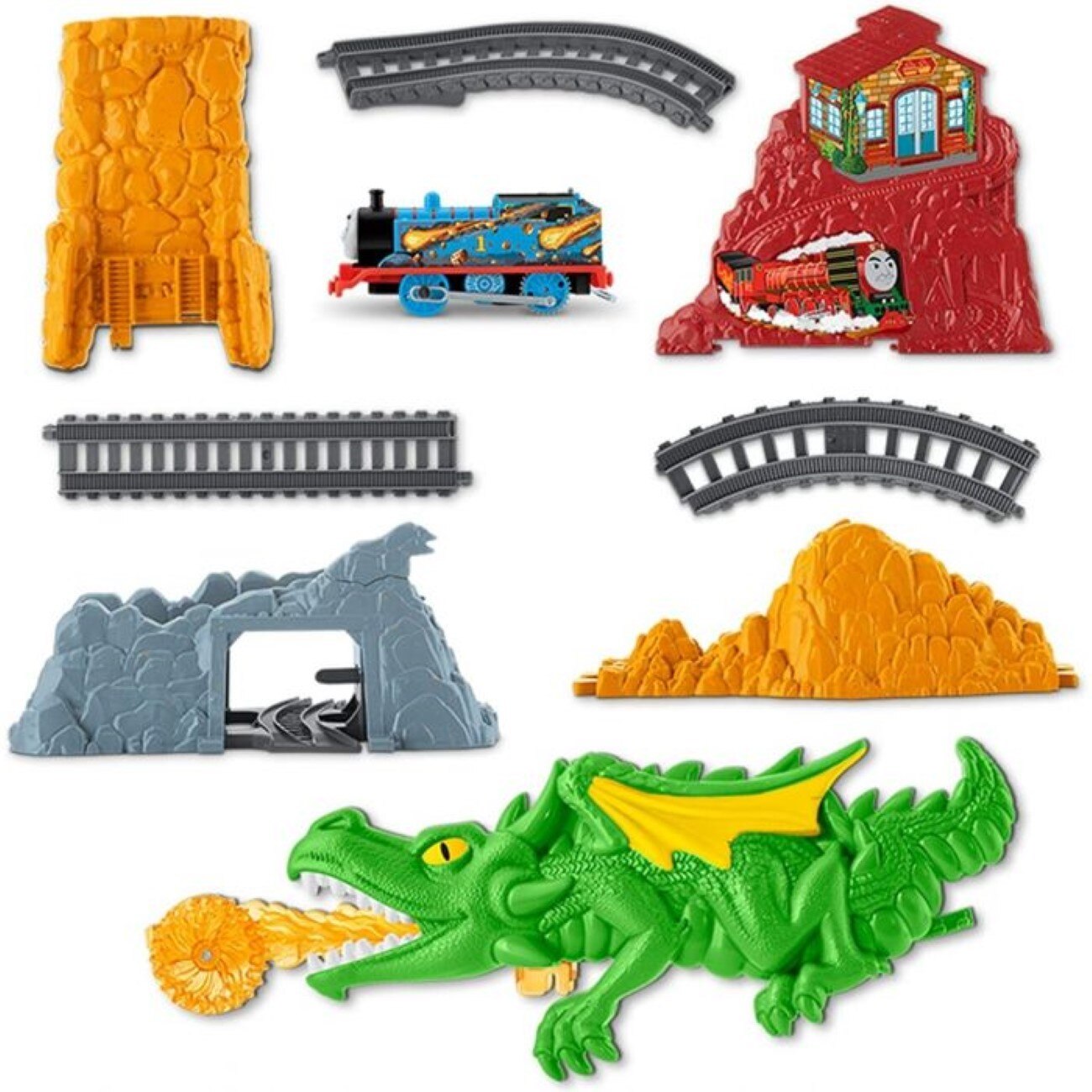 Thomas the sale train dragon set